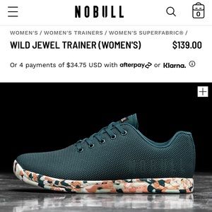 Nobull wild jewel trainer shoes